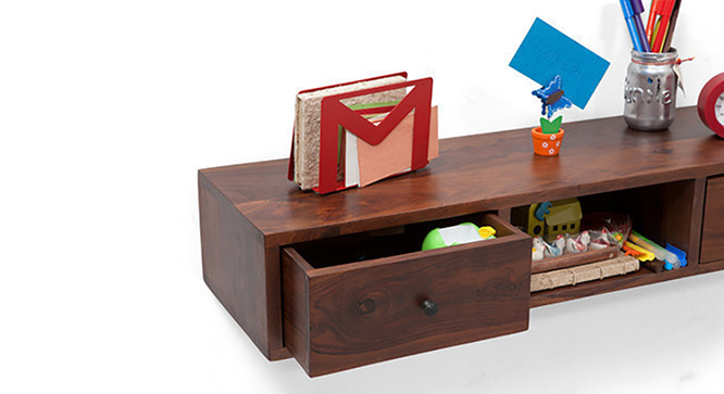 Mauld Wall/Console Shelve (Teak)